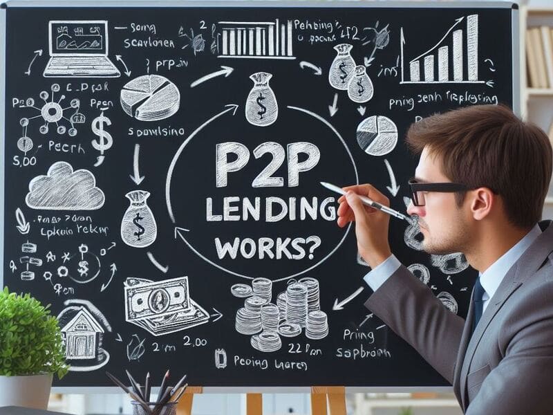 how P2P lending works